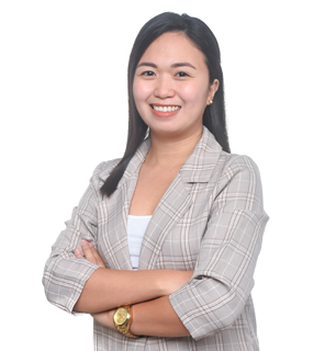 The acquisitions manager of Ritsel Homes, Maricon Biliran.