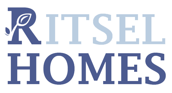 The new header of Ritsel Homes.